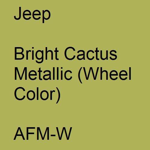 Jeep, Bright Cactus Metallic (Wheel Color), AFM-W.